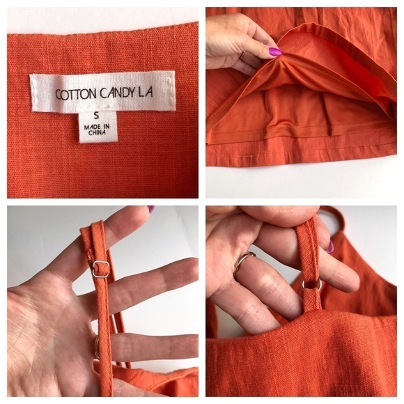 Cotton Candy LA Cut Out Tie Front Mini Dress - Picture 12 of 12